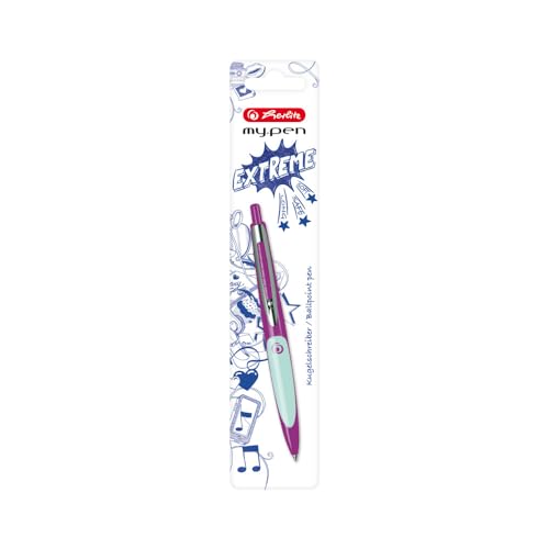 herlitz-kugelschreiber-my-pen-lila-minze-m-blau-1-st-ck image 5