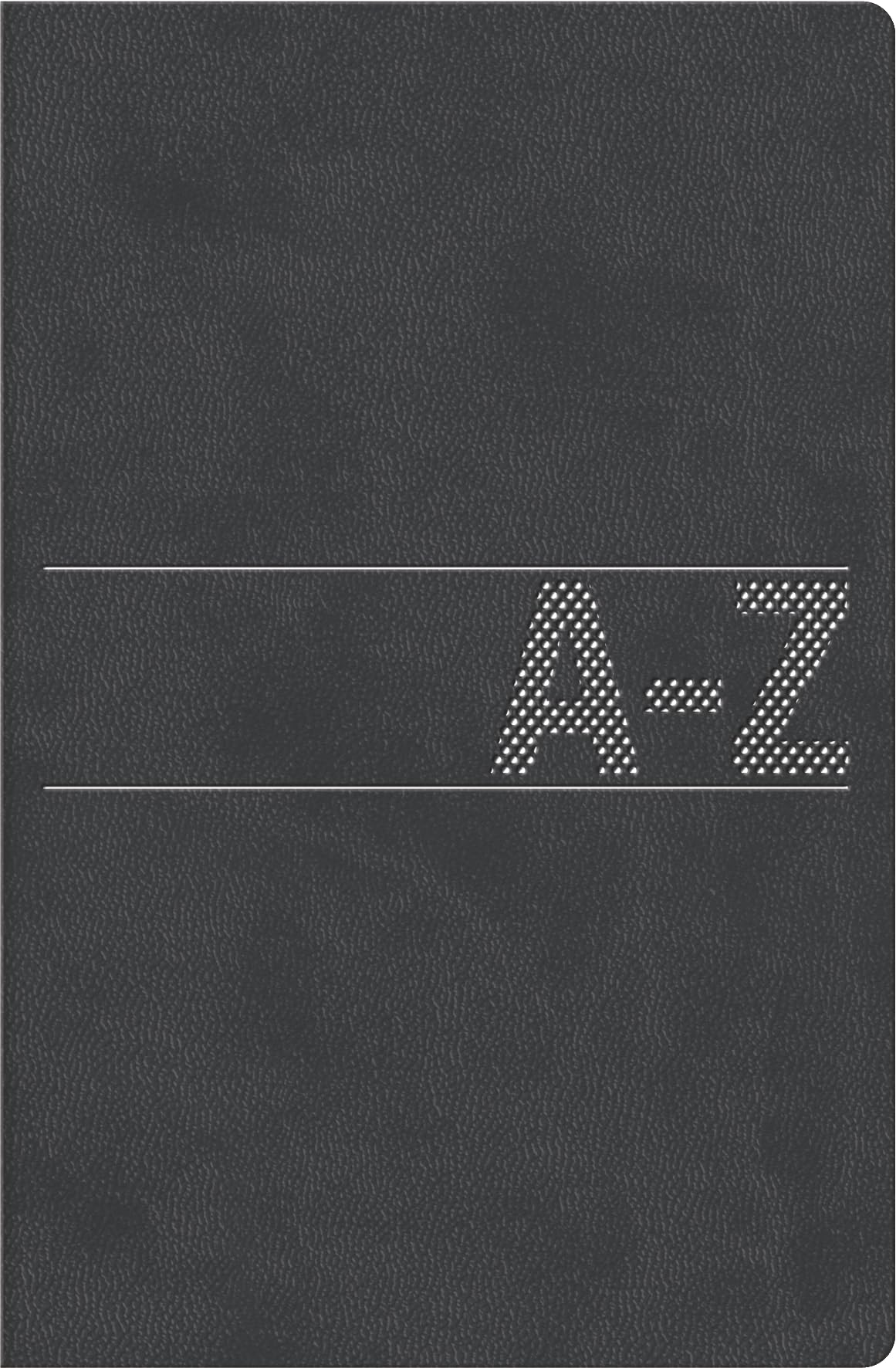 brunnen-schuppen-telefonregister-adressbuch-a-z-384-schwarz-100x140x10-mm image 1