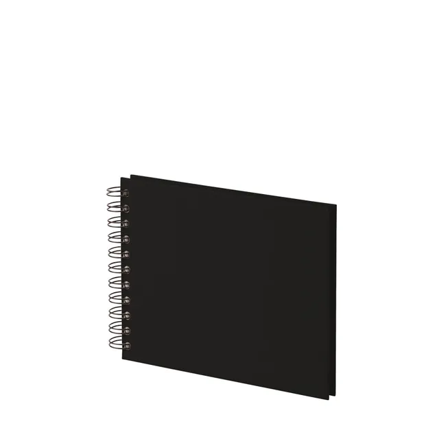r-ssler-s-o-h-o-spiral-fotoalbum-blanko-19-5x14-5cm-40-seiten-schwarz image 1