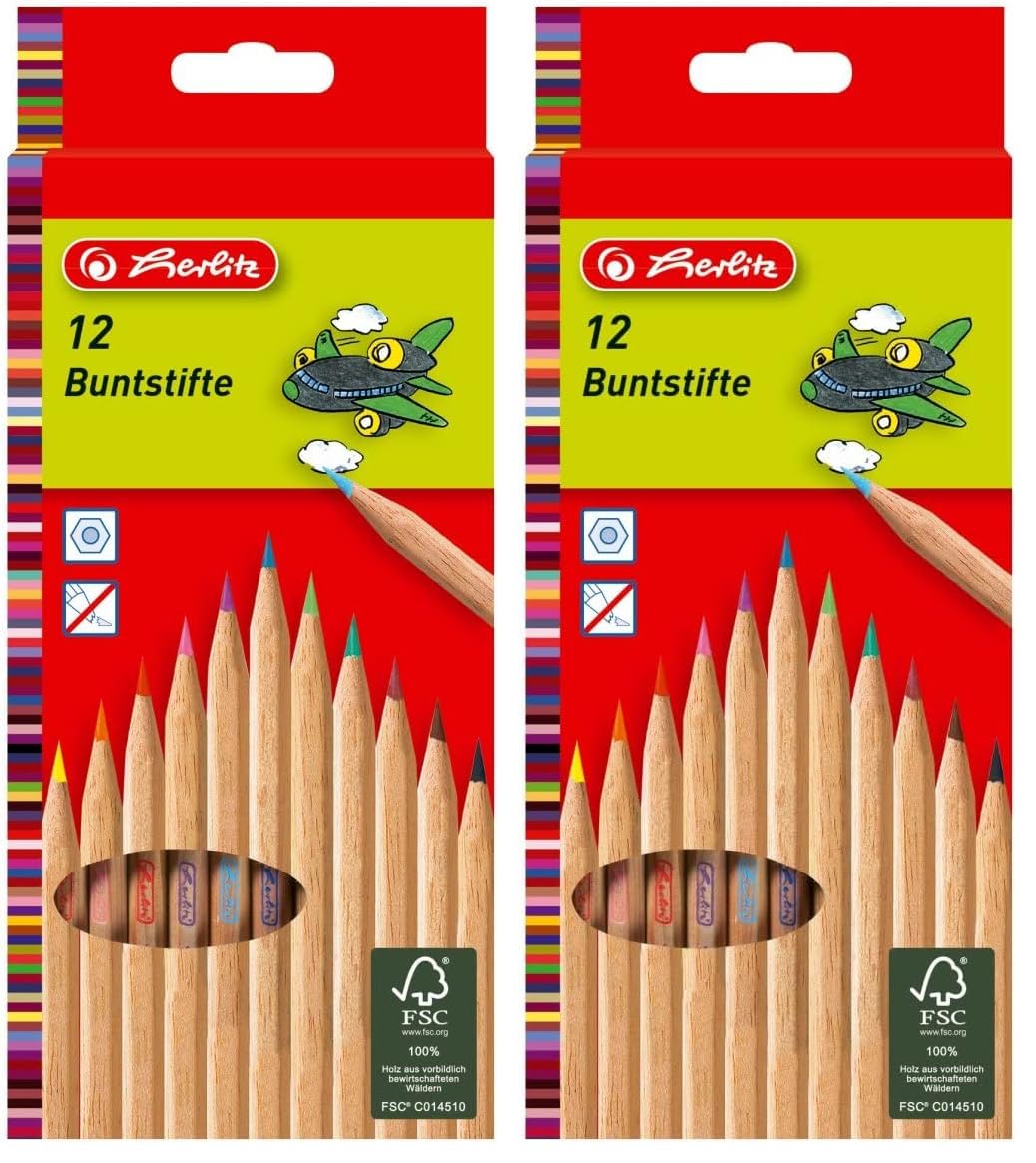 herlitz-buntstifte-sechskant-fsc-holz-natur-12-st-ck-h-ngeschachtel image 2