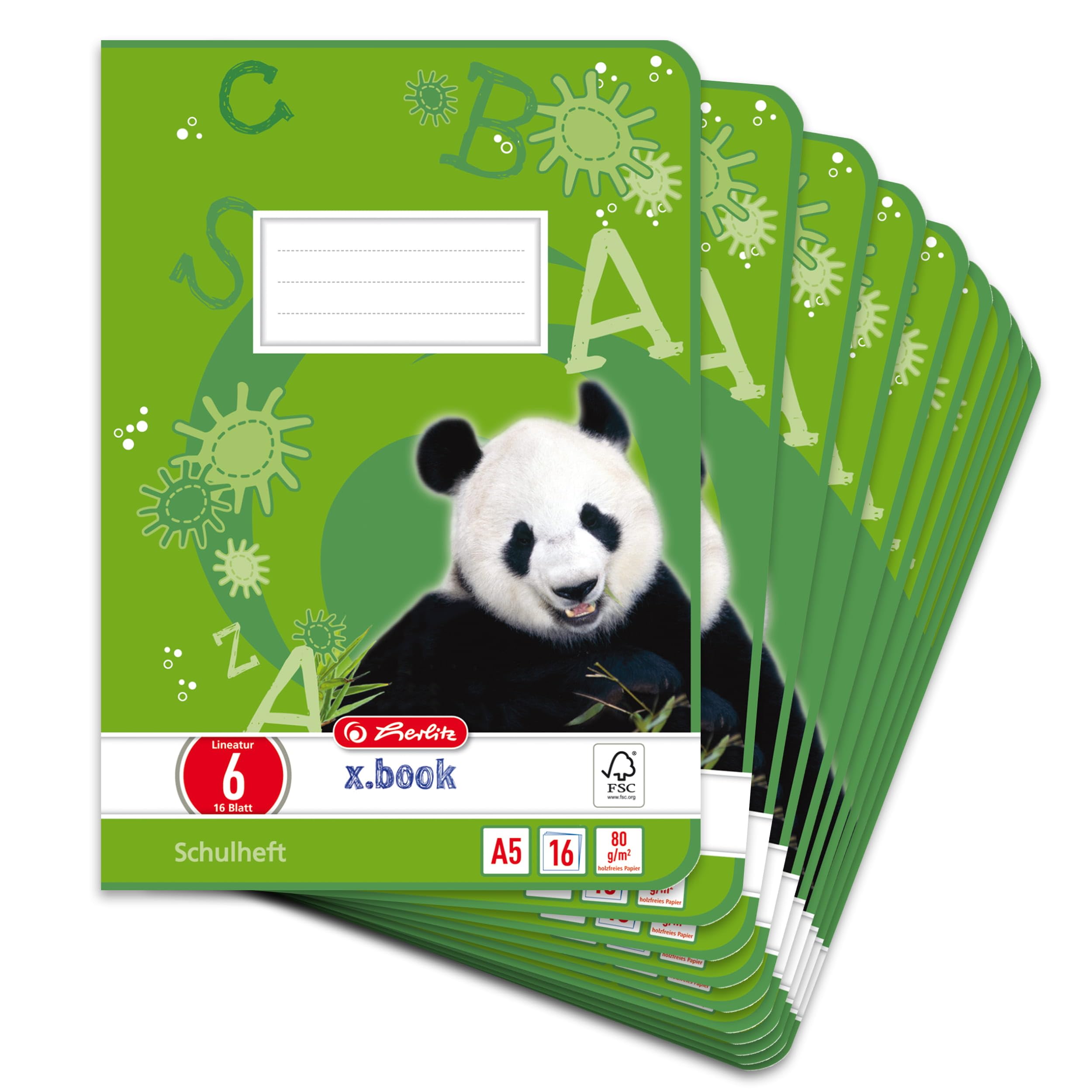 herlitz-schulheft-a5-liniert-lineatur-27-mit-beidseitigem-rand-10-st-ck image 7