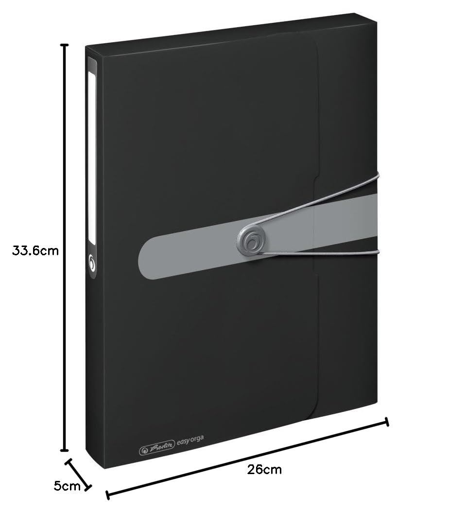 herlitz-sammelbox-a4-pp-mit-r-ckenetikett-4-cm-r-ckenbreite-opak-schwarz image 8
