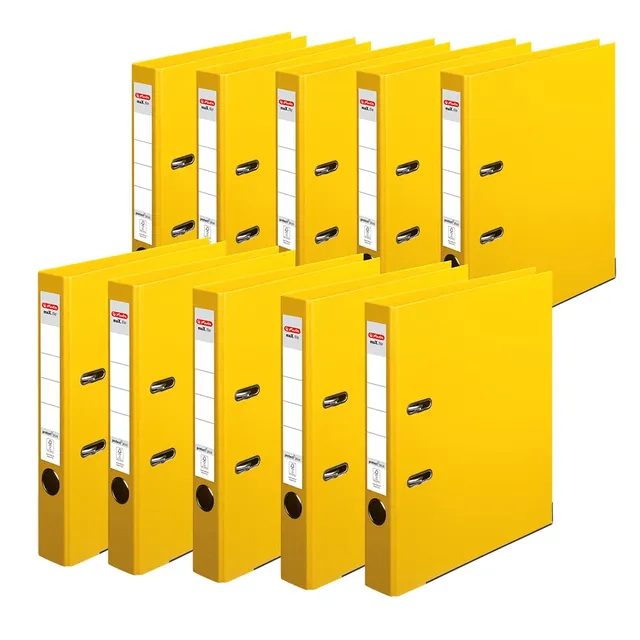 herlitz-max-file-protect-ordner-a4-5cm-gelb-10-st-ck image 1