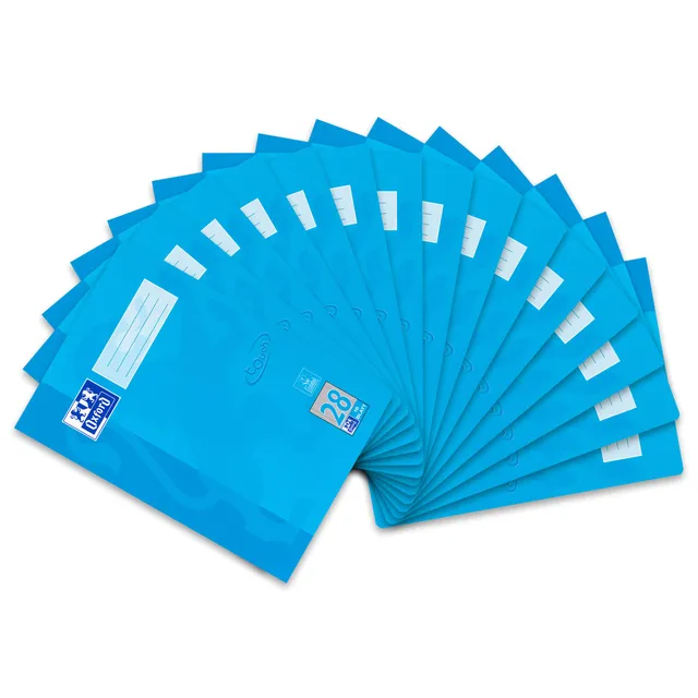 oxford-schulheft-a4-touch-lineatur-28-kariert-16-blatt-15-st-ck image 1