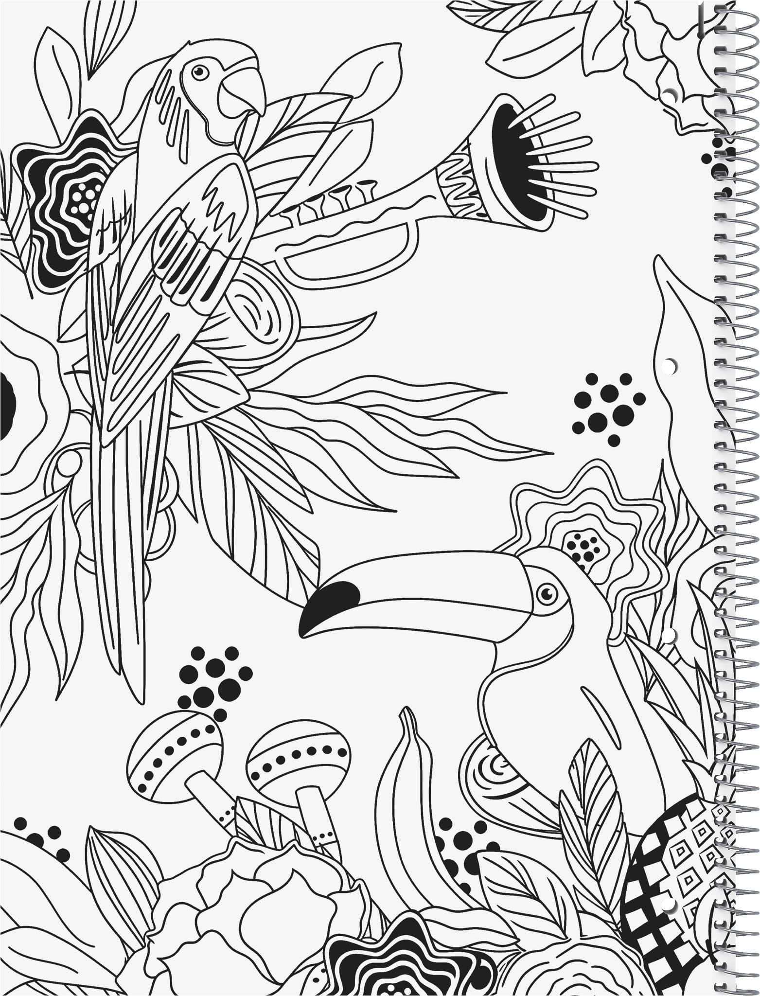 brunnen-collegeblock-premium-student-tropical-a4-kariert image 8