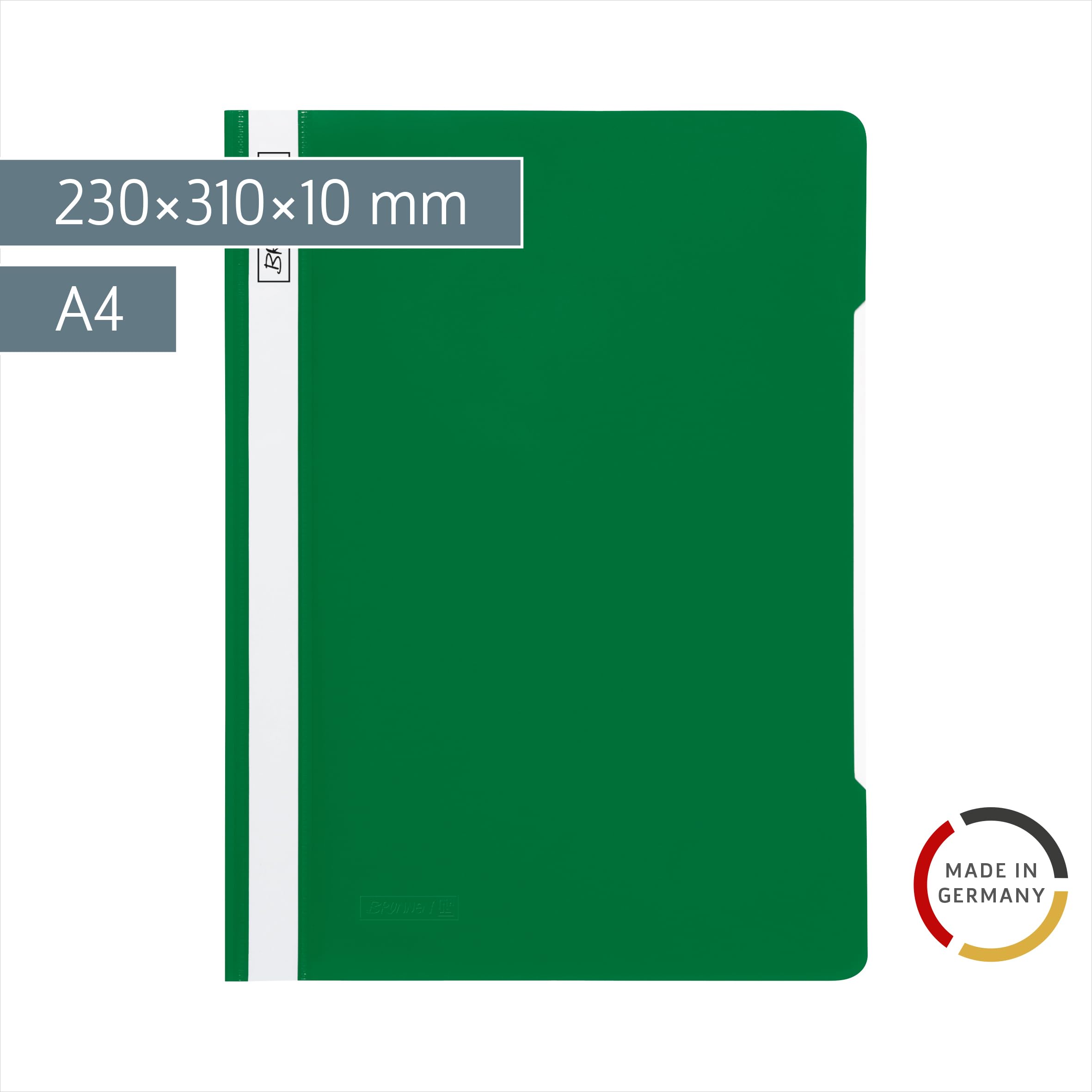 brunnen-schnellhefter-sichthefter-a4-pvc-folie-gr-n image 2