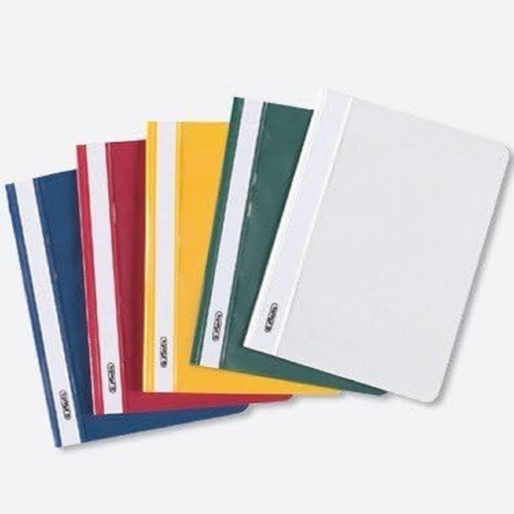 herlitz-schnellhefter-pp-a5-mit-sichtdeckel-10-st-ck-farbig-sortiert image 1