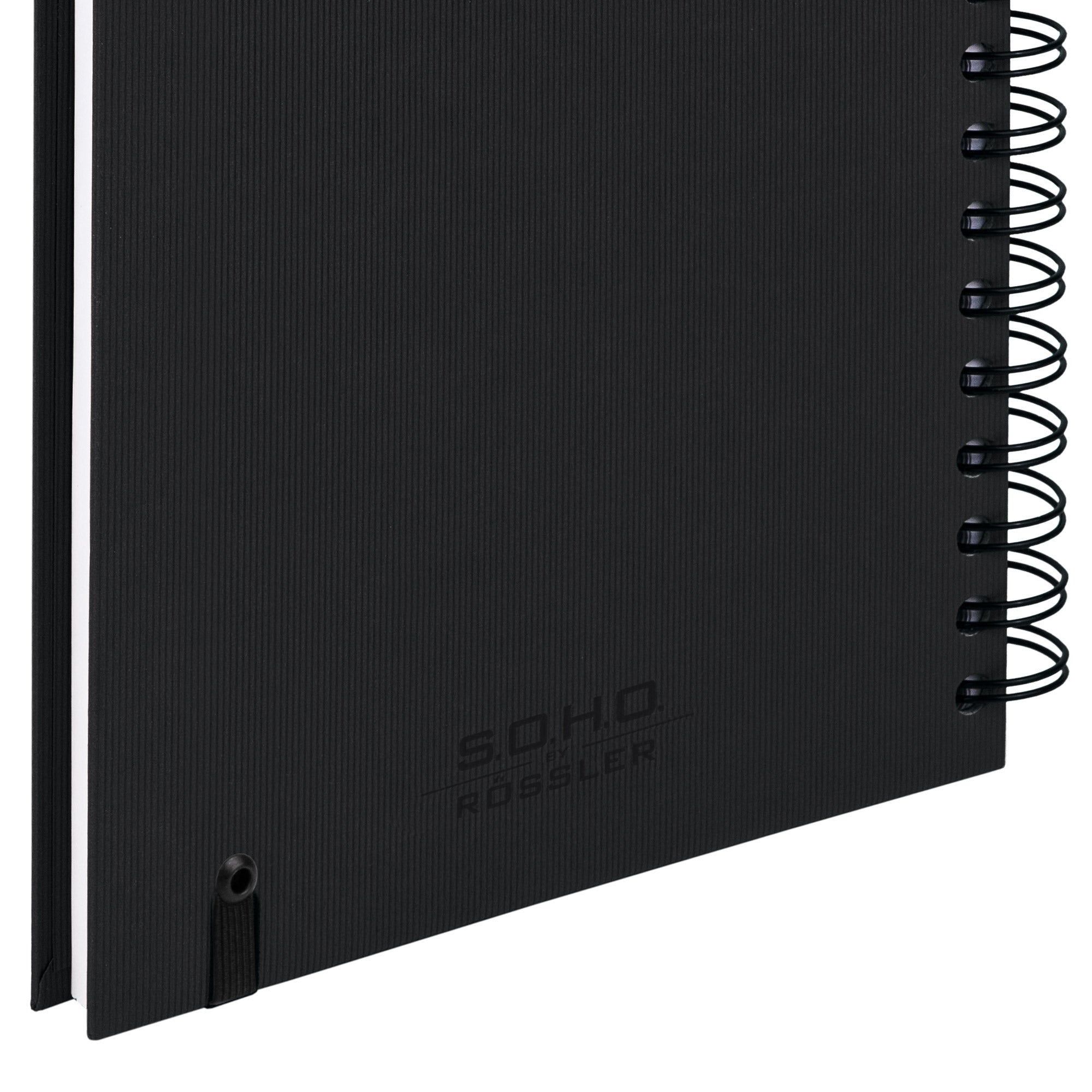 r-ssler-s-o-h-o-notizbuch-a5-hardcover-blanko-mit-gummizug-schwarz image 6