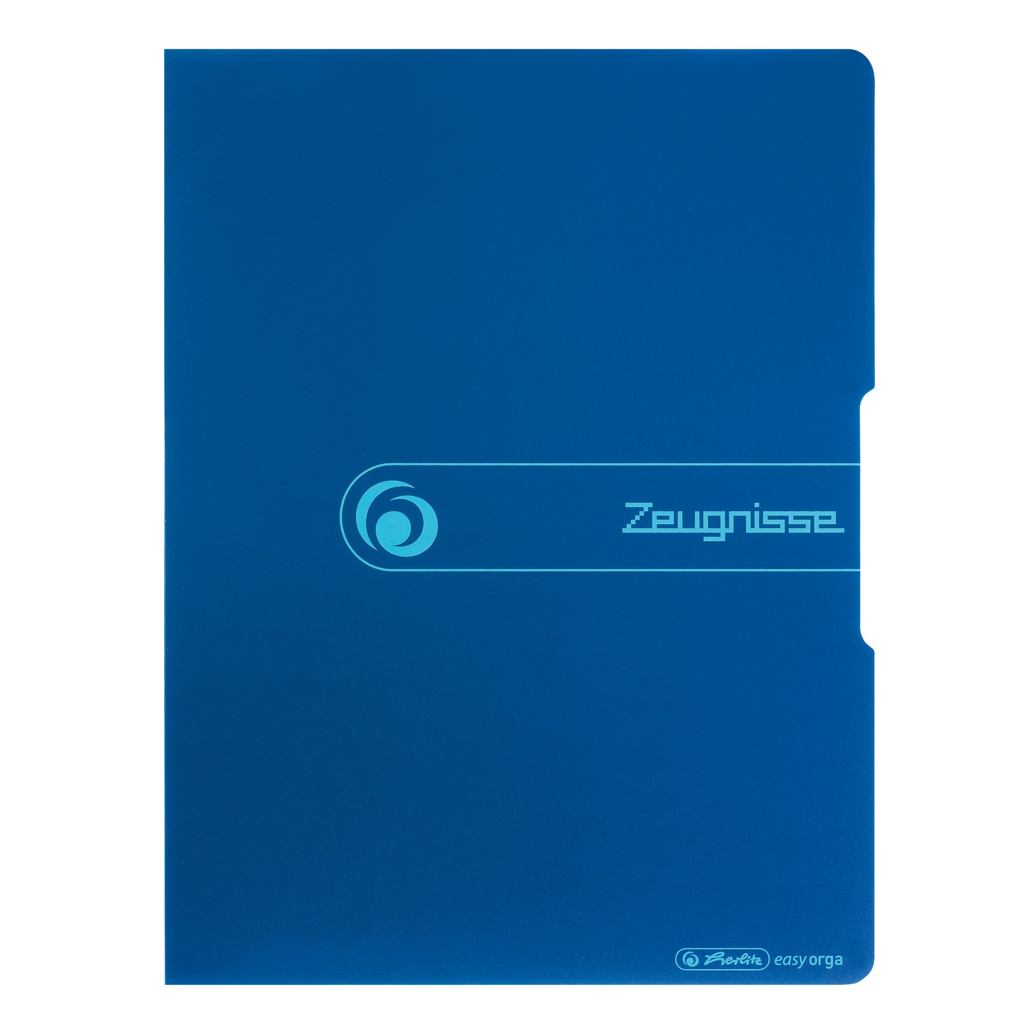 herlitz-sichtbuch-greenline-pp-a4-20-h-llen-zeugnisse-blau image 1