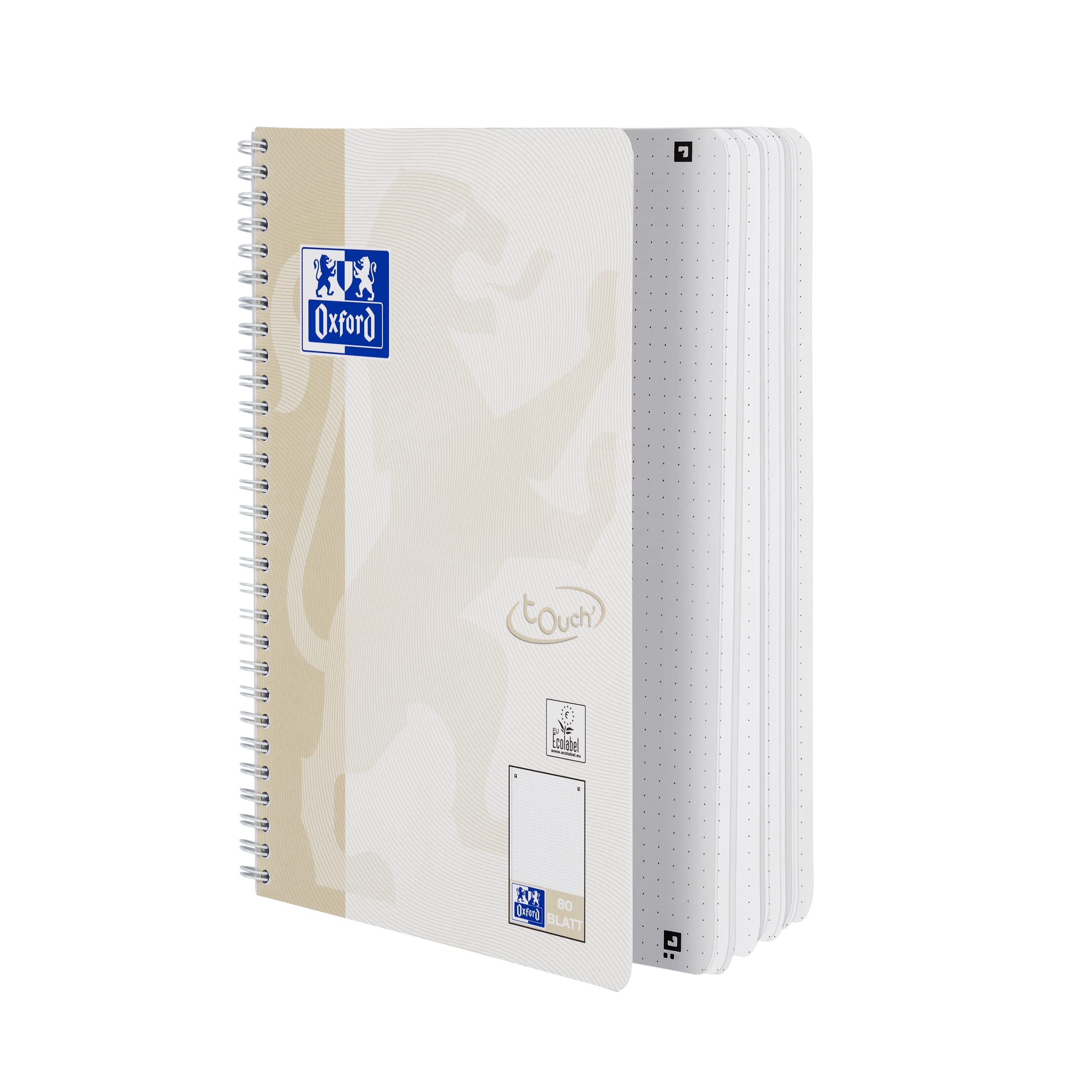 oxford-touch-collegeblock-b5-punktkariert-lichtgrau-5-st-ck image 5