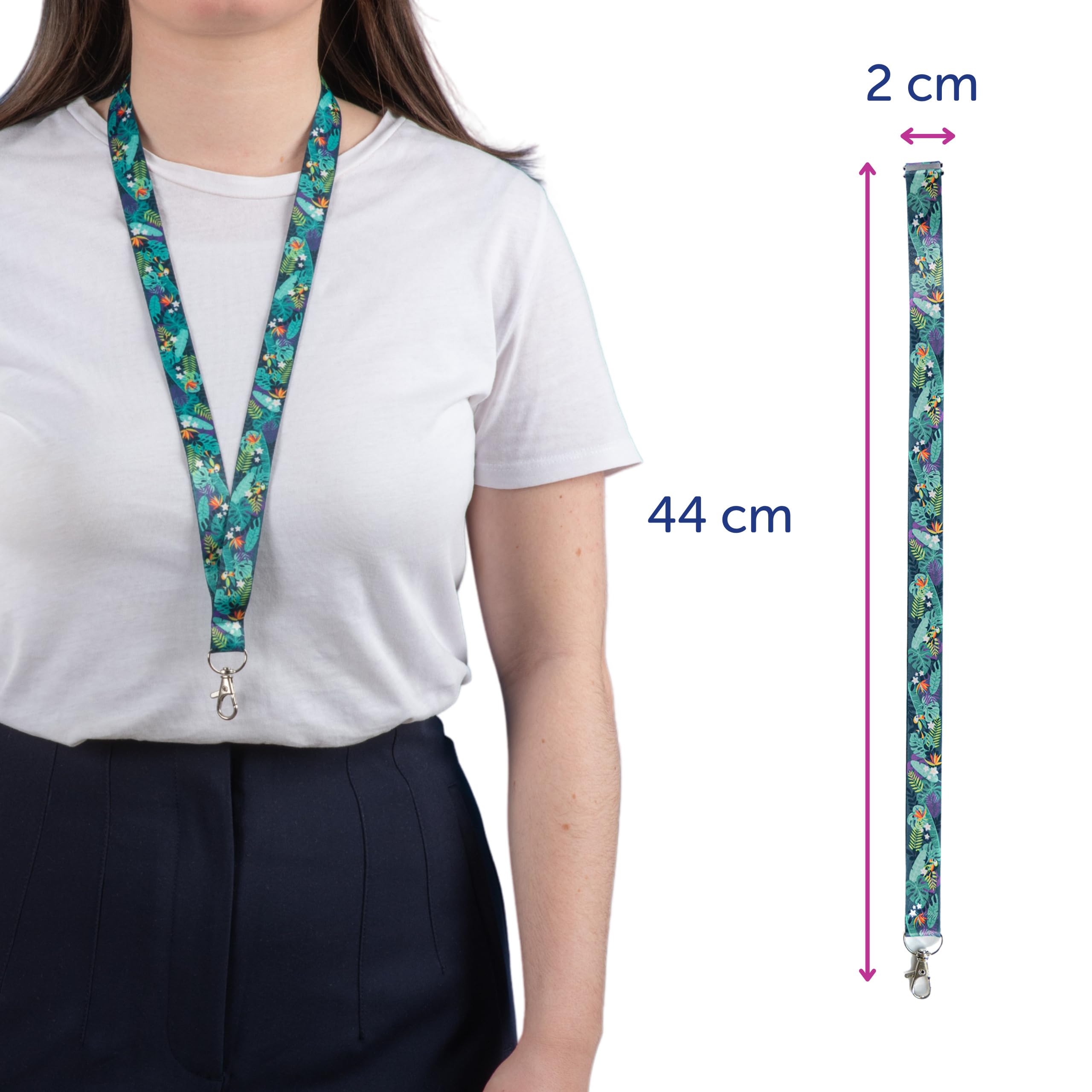 avery-zweckform-r4828t-lanyard-10-st-ck-44x2-cm-tropical-kartenhalter-mit-karabi image 3