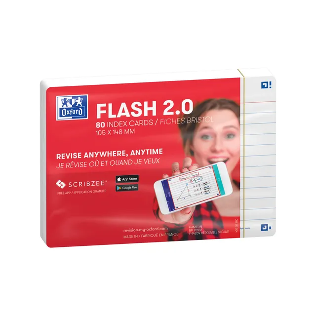 oxford-flash-2-0-flashcards-a6-liniert-wei-80-st-ck image 1