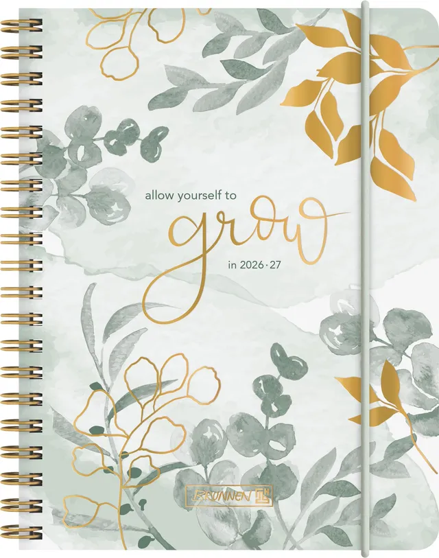 brunnen-sch-lerkalender-bloom-2026-2027-a6-kunststoff-mehrfarbig-18-monate-juli- image 1
