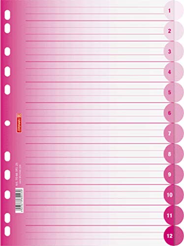 brunnen-106659533-ringbuchregister-colour-code-a4-12-tabs-blau-azur image 8