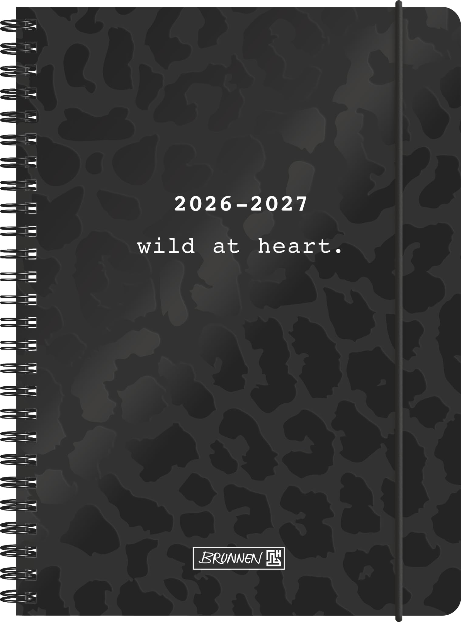 brunnen-sch-lerkalender-2026-2027-black-a5-hardcover-2-seiten-1-woche image 1
