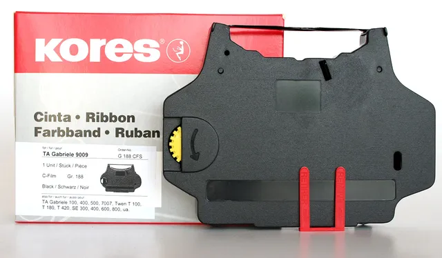 kores-g188cfs-carbonfilm-farbband-schwarz-typ-c-film-kompatibel-mit-ta-gabriele- image 1