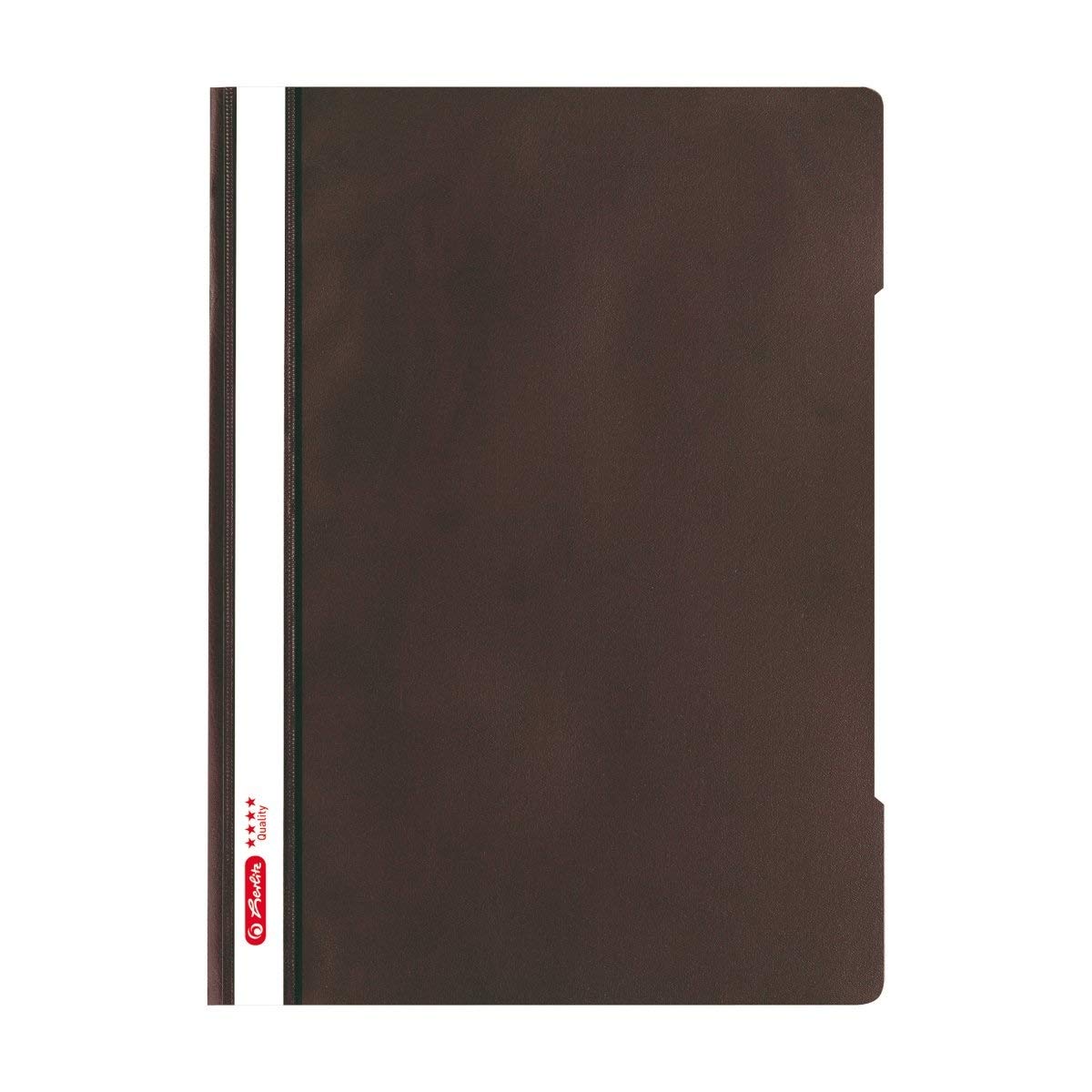 herlitz-quality-schnellhefter-a4-kunststoff-dunkelbraun-10-st-ck image 1