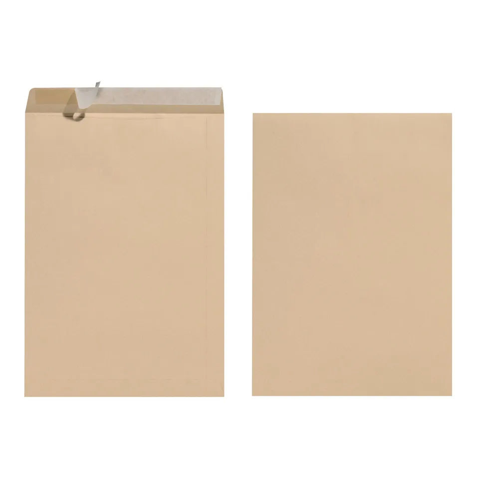 herlitz-versandtasche-b4-haftklebend-recycling-braun-10-st-ck image 1