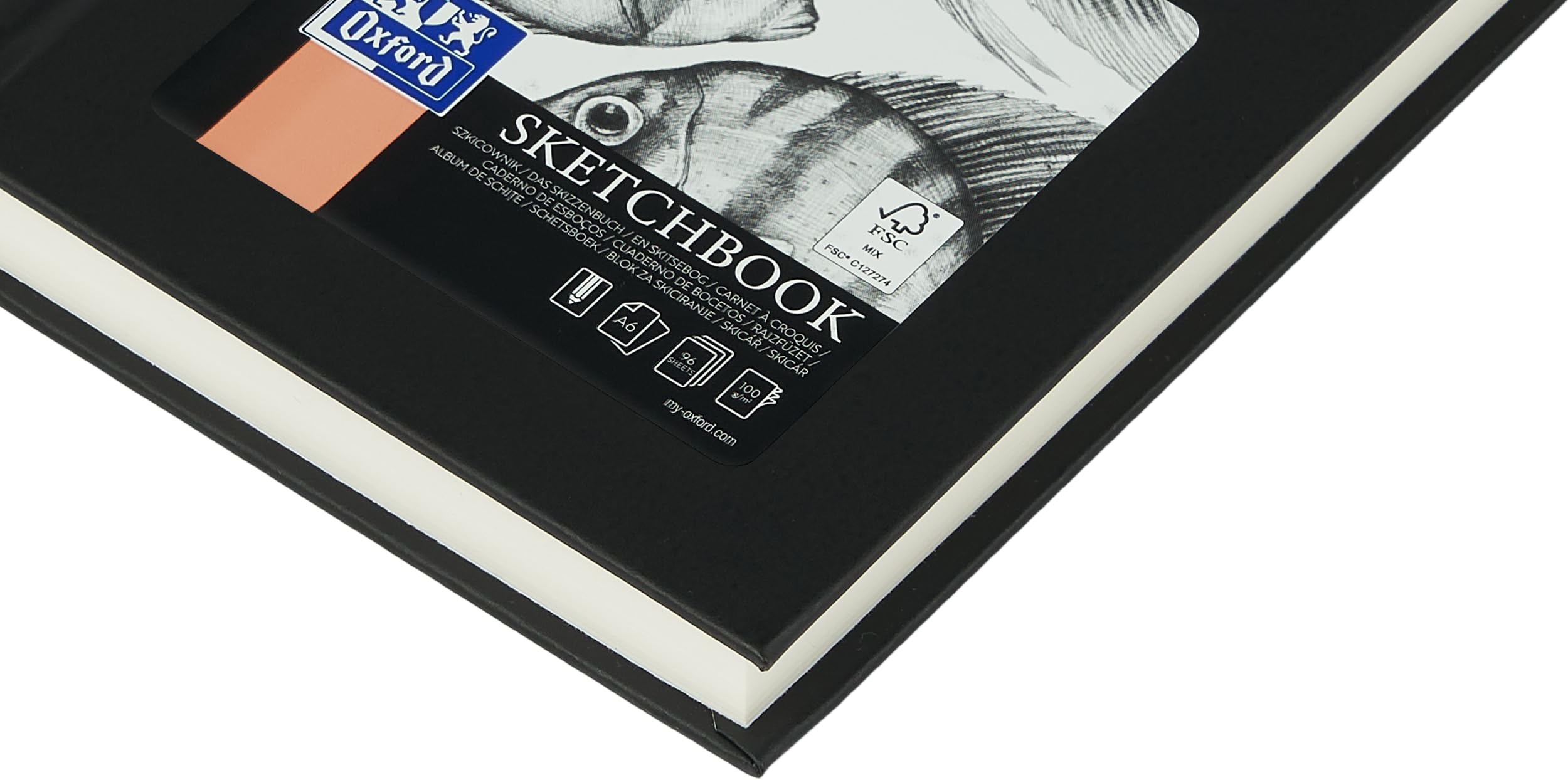 oxford-skizzen-buch-a6-hardcover-schwarz-192-seiten-100g image 5
