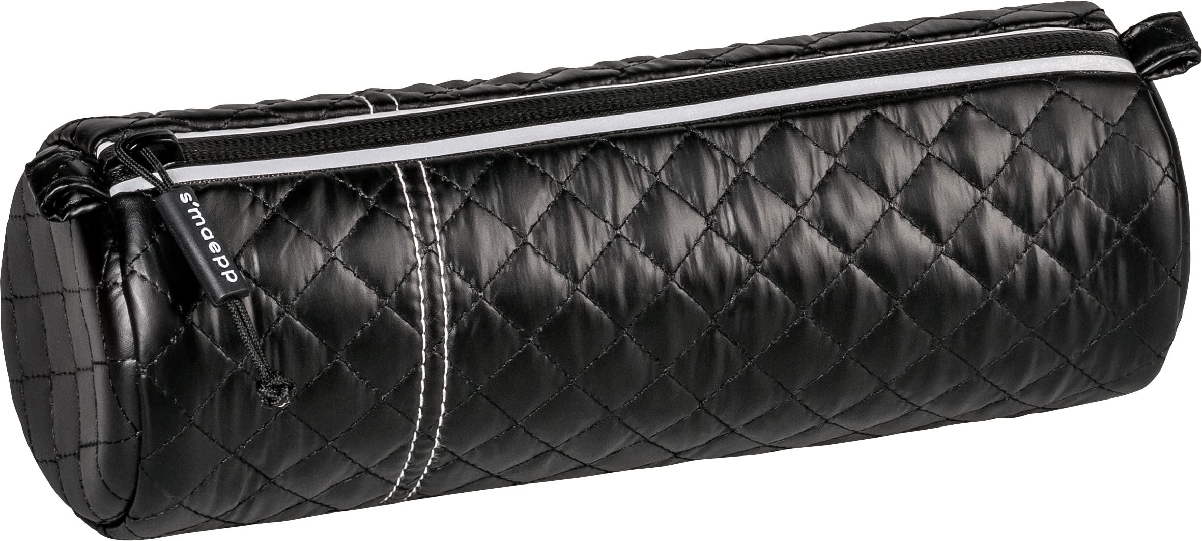 brunnen-s-maepp-puffy-bag-m-schlamperm-ppchen-schwarz-steppjacken-optik-reflekti image 1