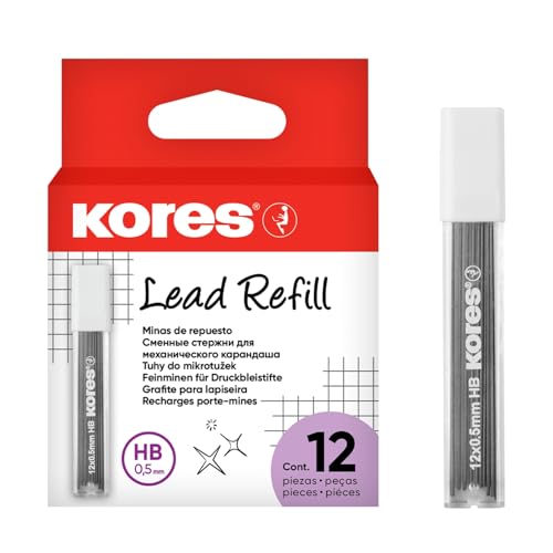 kores-druckbleistift-minen-0-5mm-hb-ersatzminen-feinmine image 3