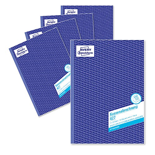 avery-zweckform-427-5-kassenabrechnung-a4-2x50-blatt-5er-pack image 6