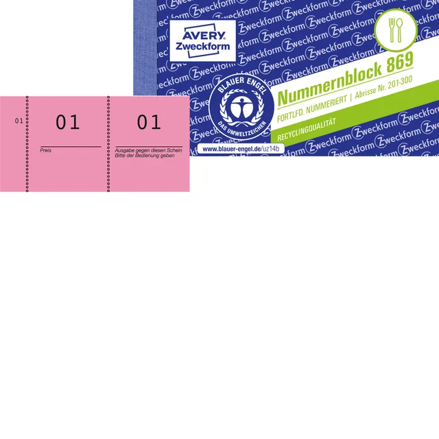 avery-zweckform-869-10-3-nummernblock-1-100-rot-10-bl-cke-100-nummern image 1