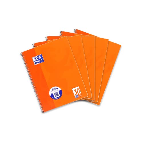 oxford-collegeblock-a4-blanko-80-blatt-orange-5-st-ck image 7