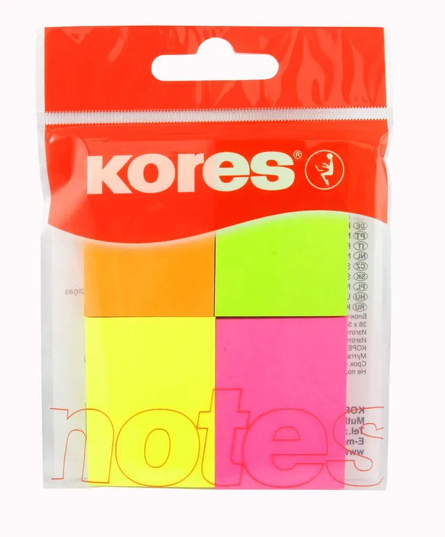 kores-n48450-pagemarker-papier-40x50-mm-neonfarben-zum-markieren image 1