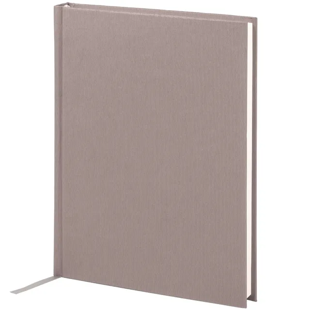 r-ssler-s-o-h-o-notizbuch-a5-hardcover-punktkariert-taupe-mit-leseb-ndchen image 1