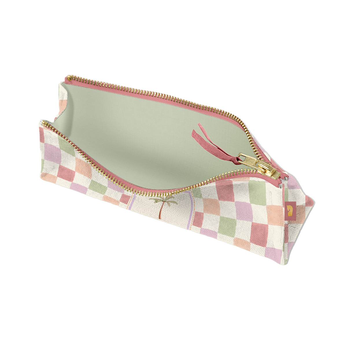 r-ssler-madeira-squares-stoffm-ppchen-220x80x55-mm-bunt-kariert image 1