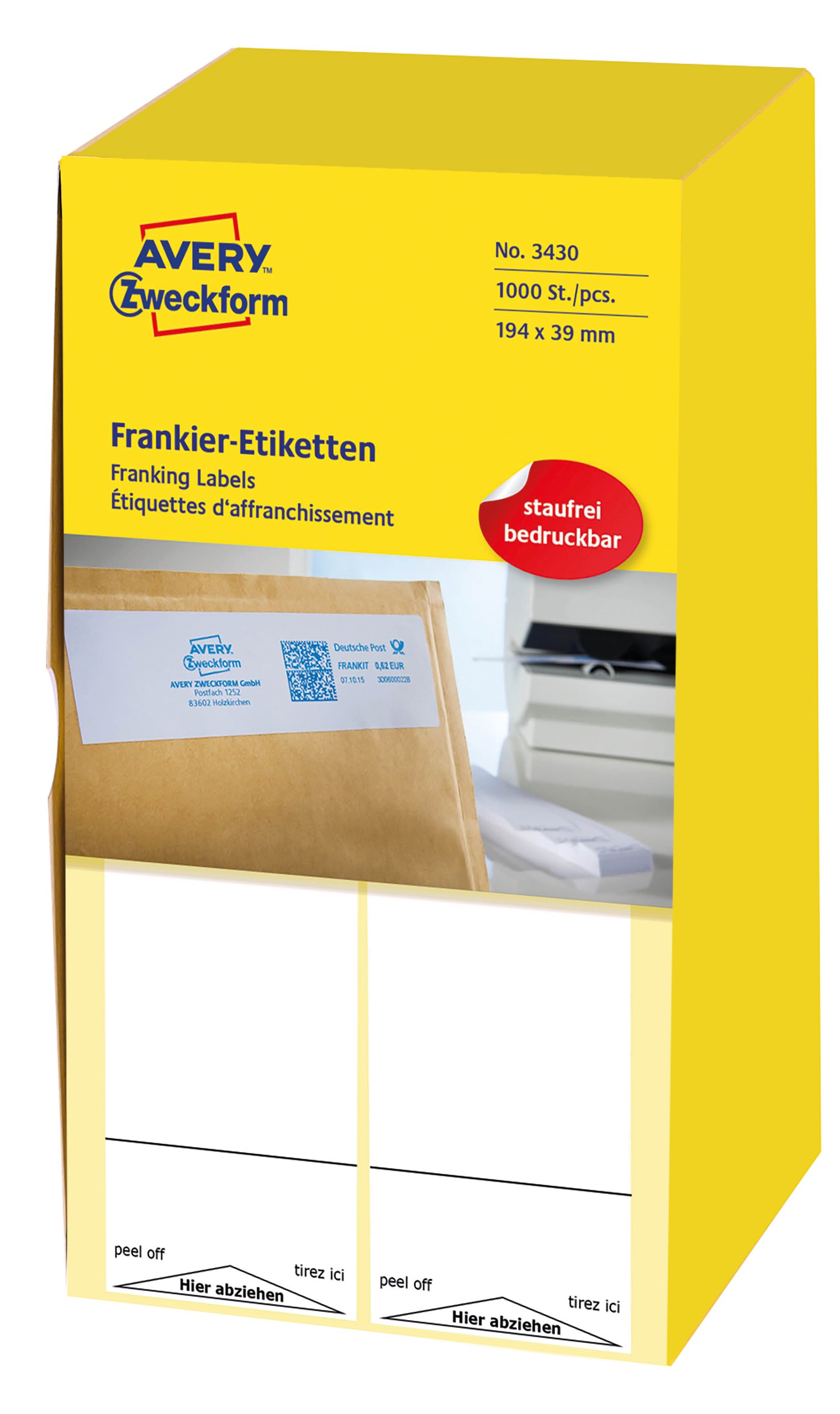 avery-zweckform-3430-frankier-etiketten-194-x-39-mm-1000-st-ck-wei image 1
