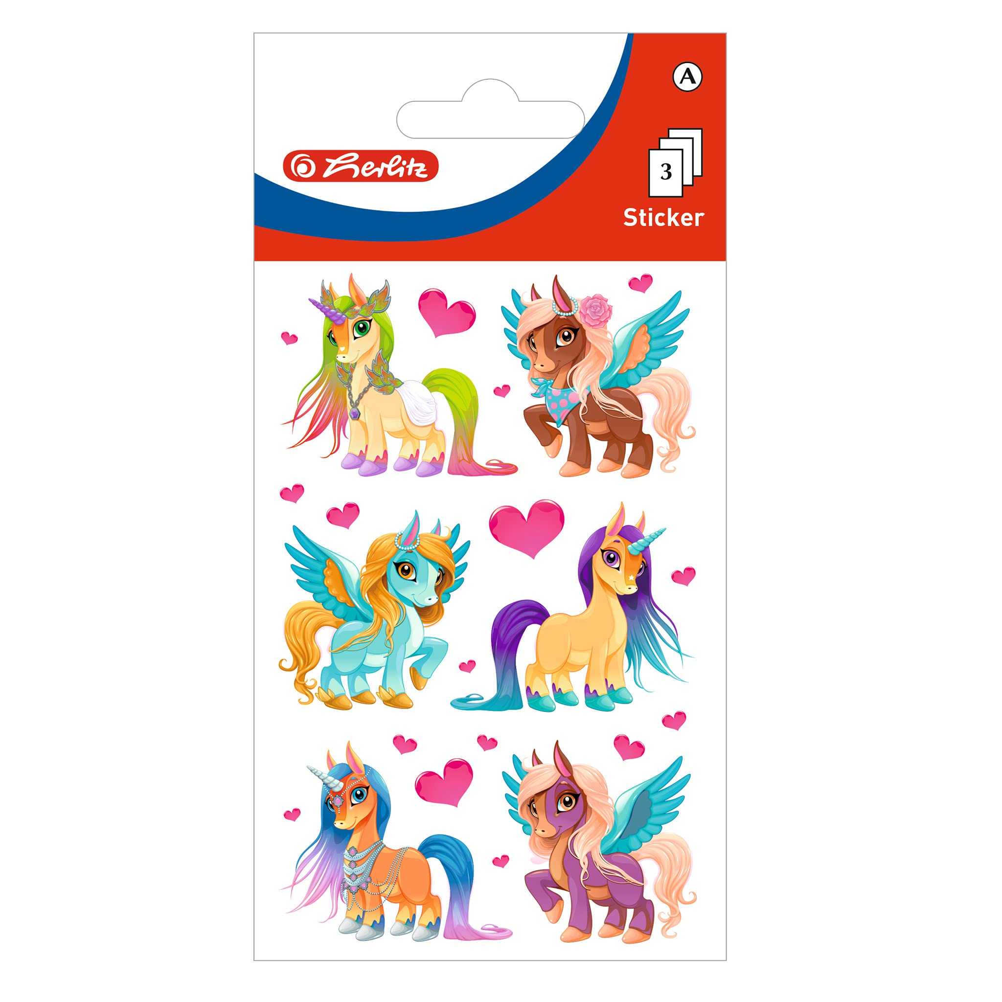 herlitz-50034222-sticker-f-r-kids-einhorn-10-x-1-bogen-transparent image 8