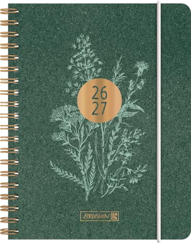 brunnen-sch-lerkalender-2026-2027-botanical-a6-karton-2-seiten-1-woche image 7