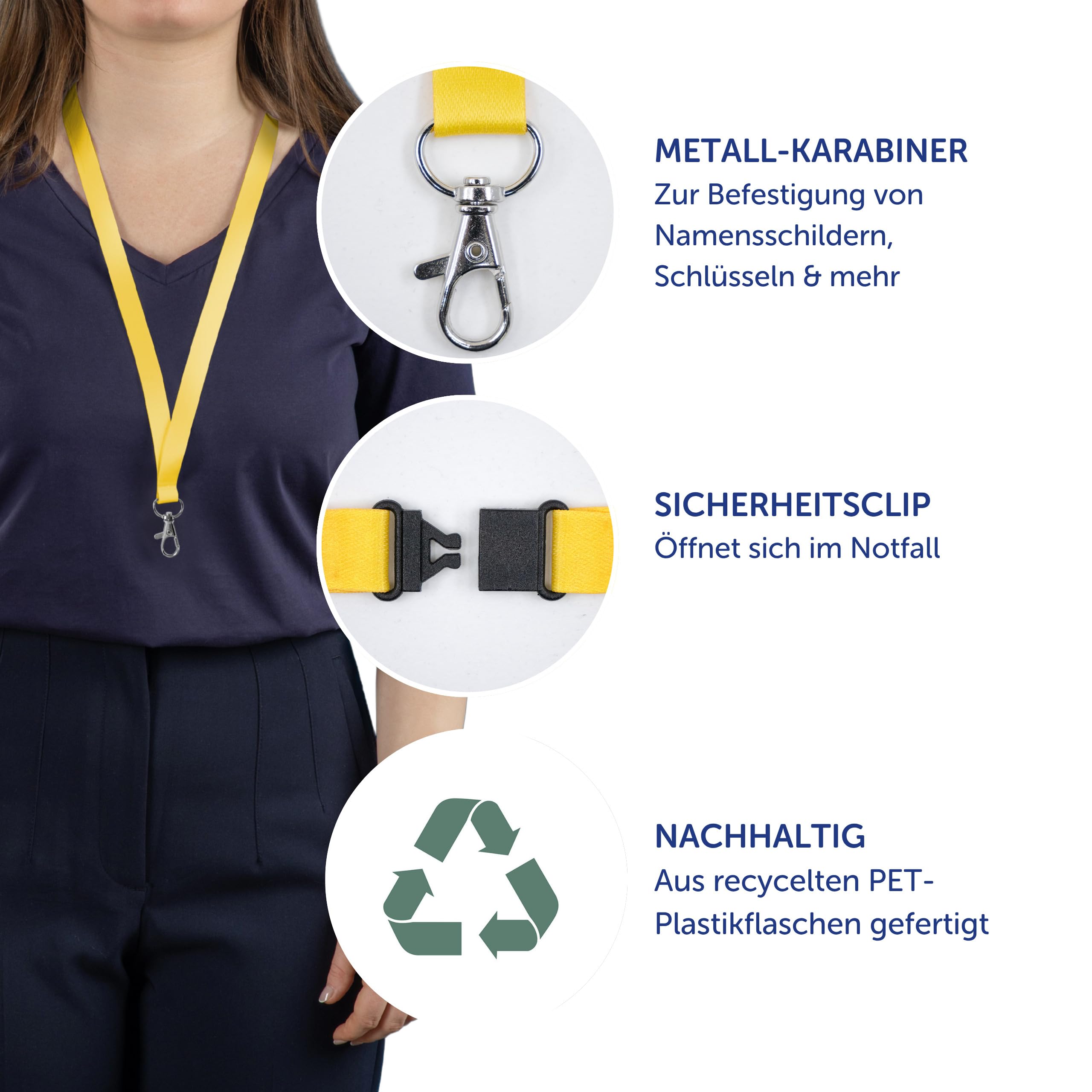 avery-zweckform-4842y-lanyard-gelb-10-st-ck-44x1-5-cm-mit-karabiner-und-sicherhe image 2