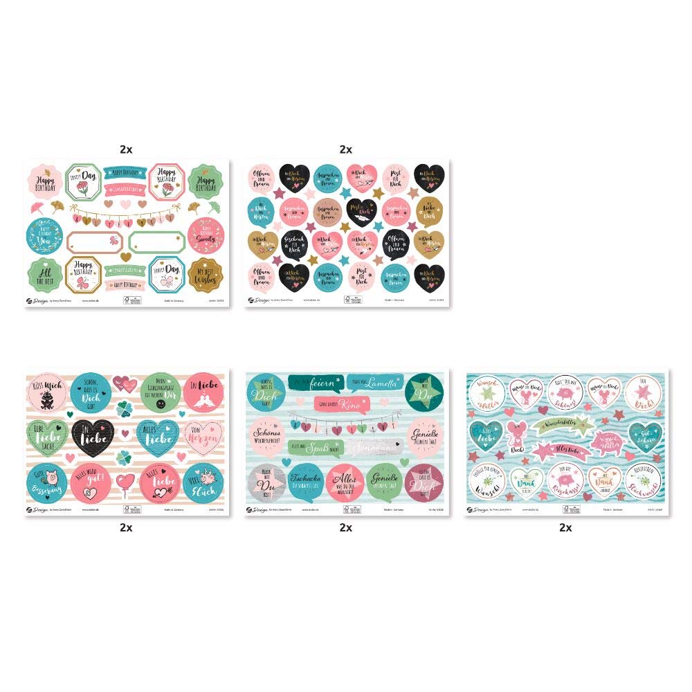 avery-zweckform-51007-z-design-sticker-geburtstag-272-selbstklebende-aufkleber image 3