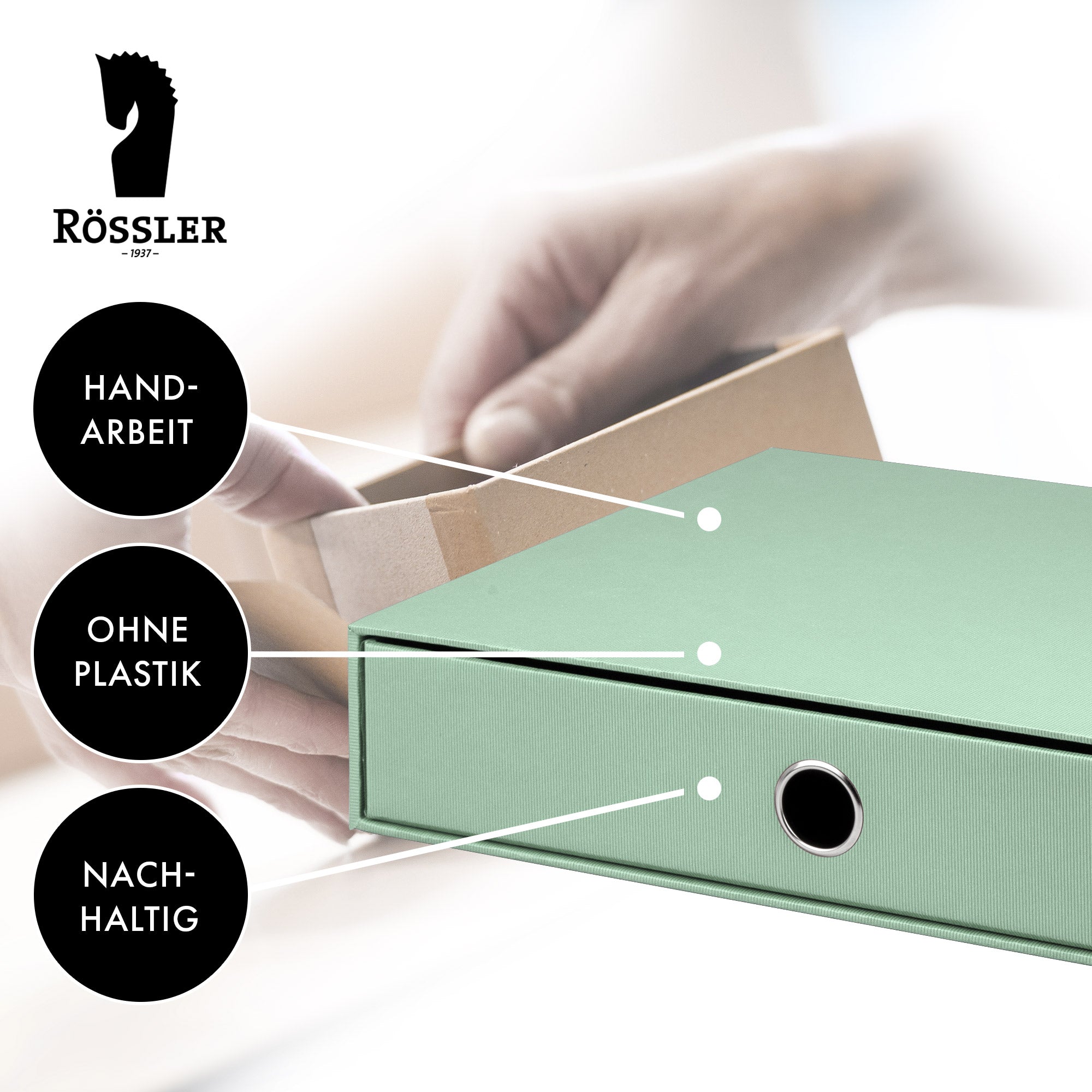 r-ssler-s-o-h-o-schubladenbox-a4-querformat-1-fach-mint image 7