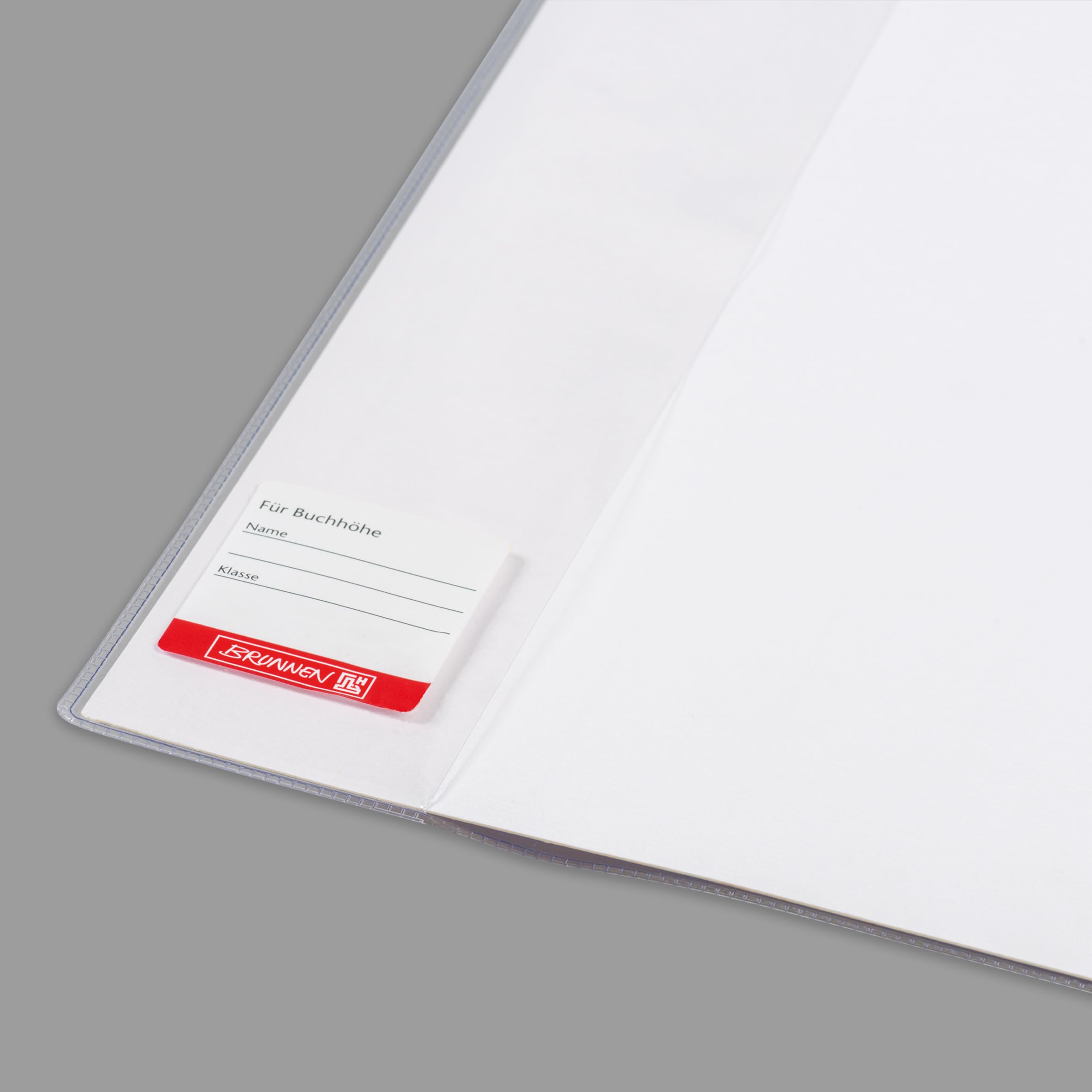 brunnen-buchschoner-104026503-buchh-he-26-5-cm-54-5-x-26-5-cm-transparent image 3