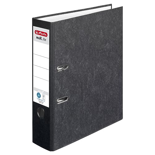 herlitz-ordner-max-file-nature-a4-8-cm-wolkenmarmor-schwarz-20-st-ck image 8