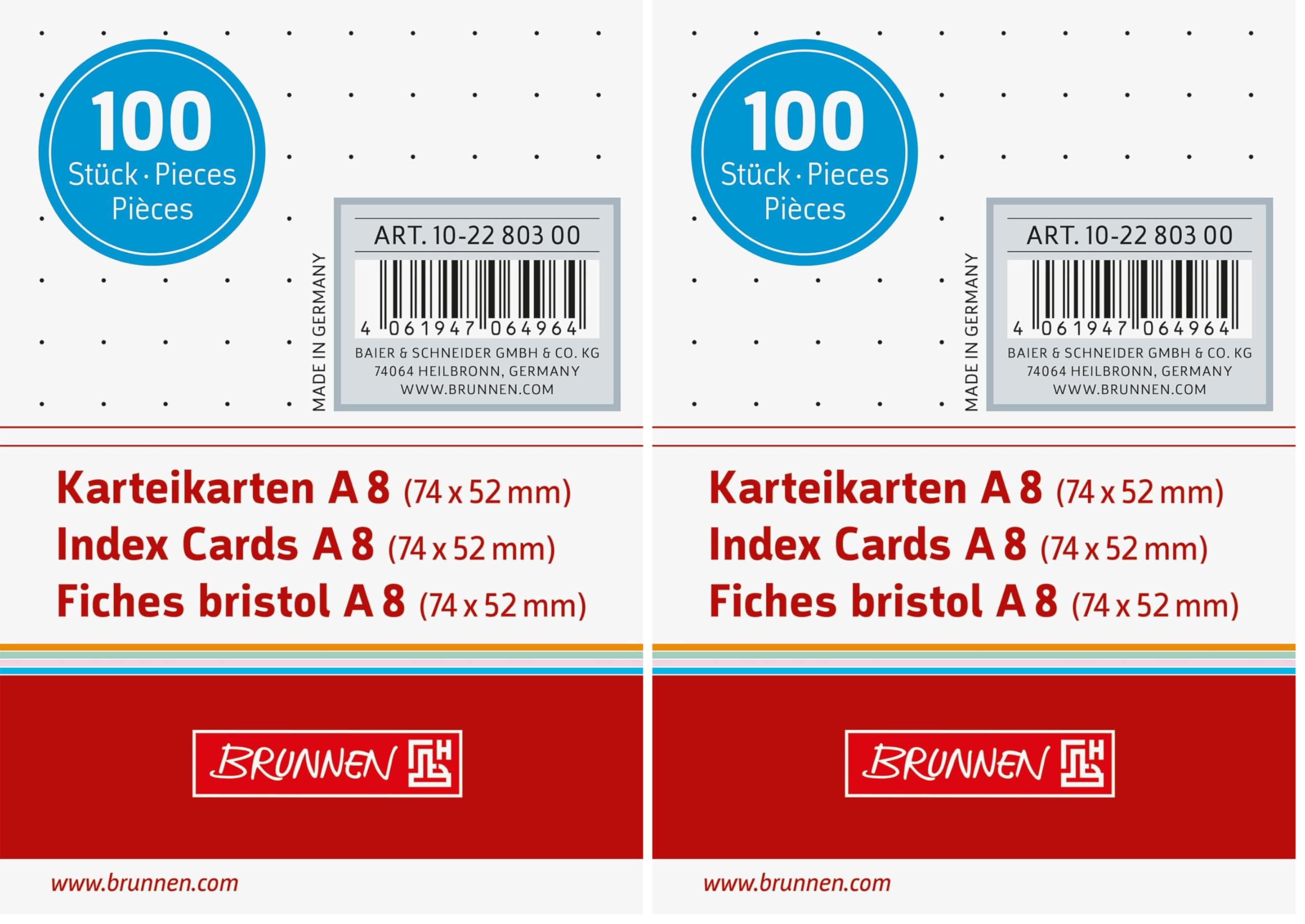 brunnen-karteikarten-a8-dotted-wei-100-st-ck image 4
