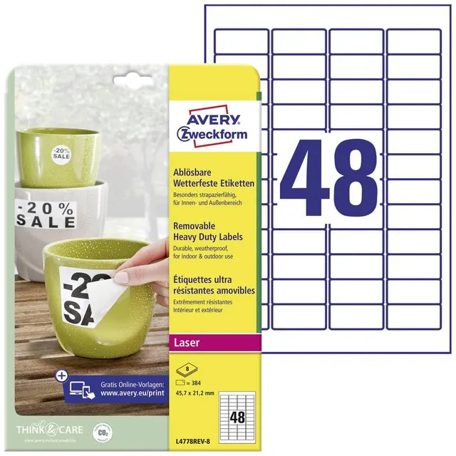 avery-zweckform-l4778rev-8-wetterfeste-folienetiketten-45-7-x-21-2-mm-wei image 1