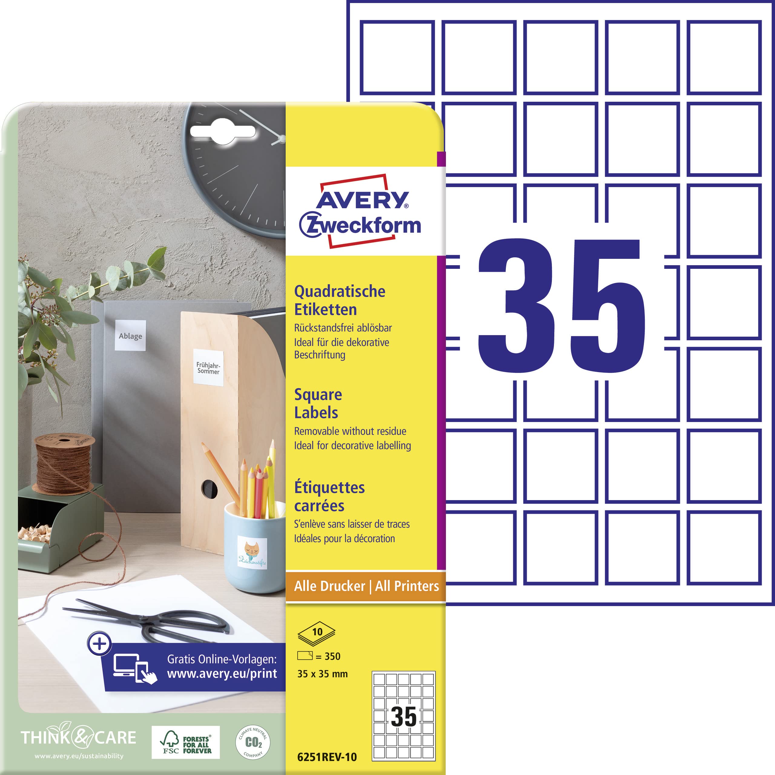 avery-zweckform-6251rev-10-quadratische-etiketten-35x35mm-350-qr-code-aufkleber- image 1