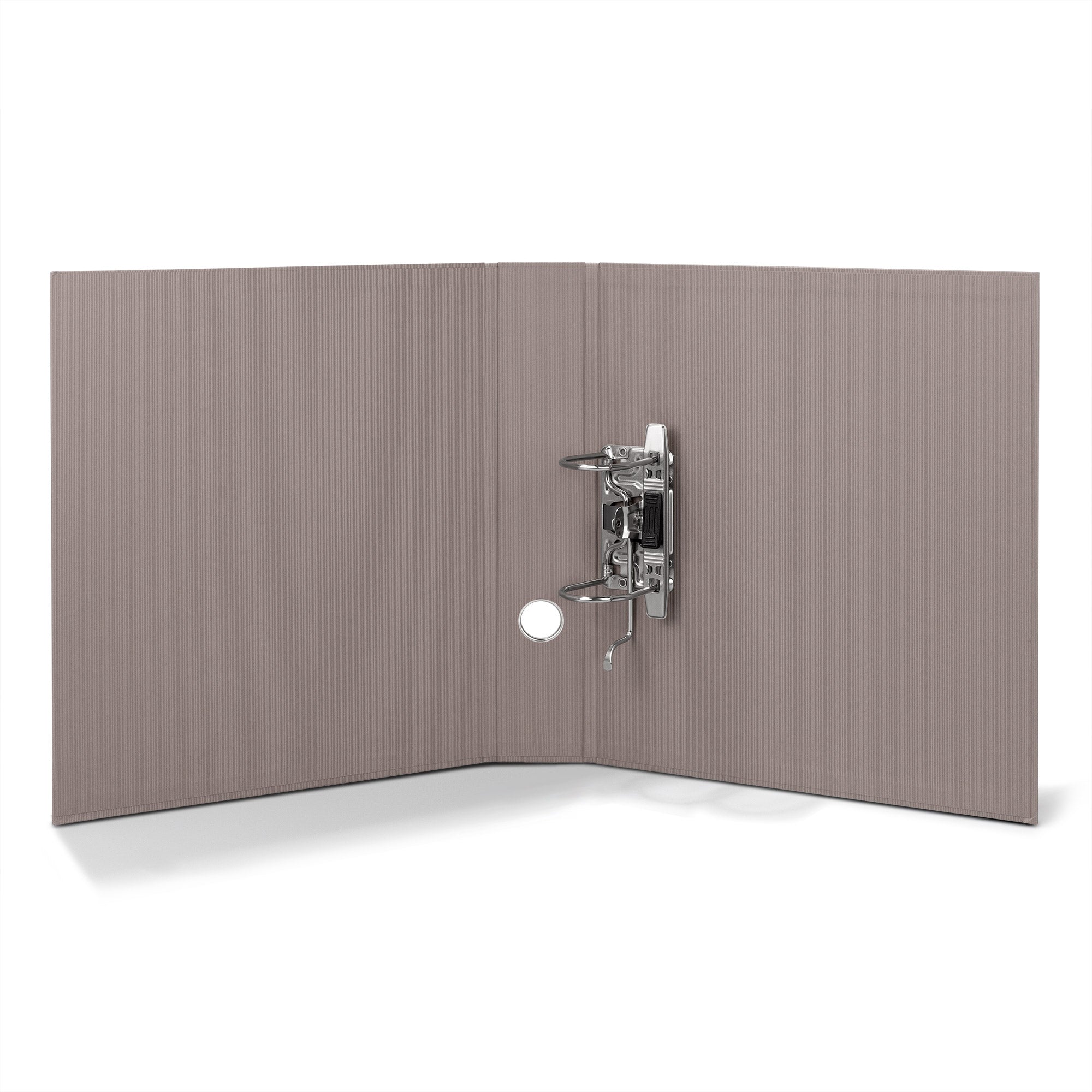 r-ssler-s-o-h-o-ordner-schmal-a4-5-cm-mit-rippenpr-gung-taupe image 2