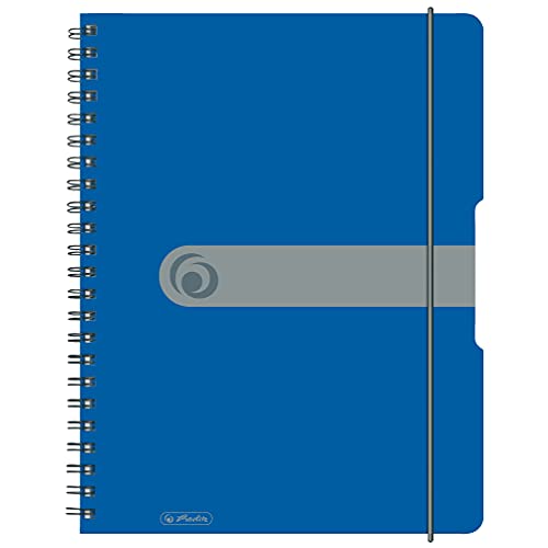 herlitz-collegeblock-easy-orga-to-go-a4-blau-kariert-160-seiten-2-st-ck image 2