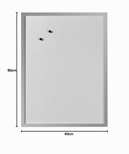 herlitz-whiteboard-und-magnettafel-40-x-60-cm-mit-silbernem-holzrahmen-wei image 6