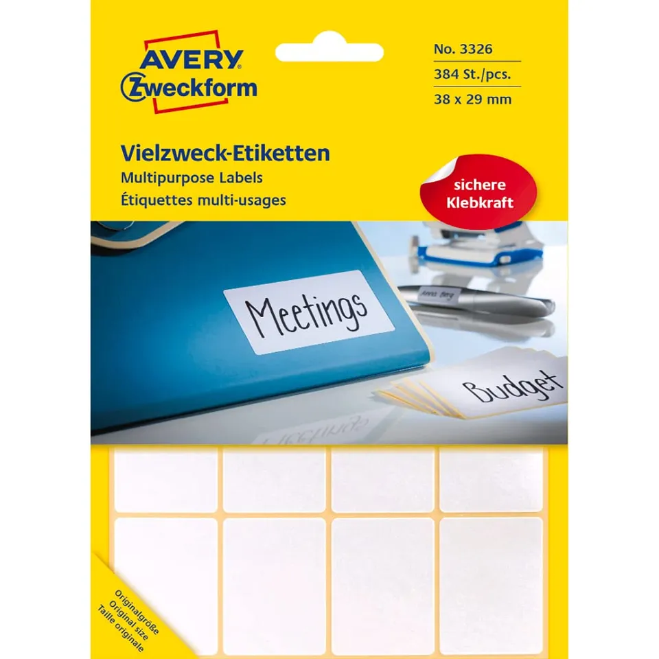 avery-zweckform-3326-haushaltsetiketten-38-x-29-mm-384-st-ck-wei image 1