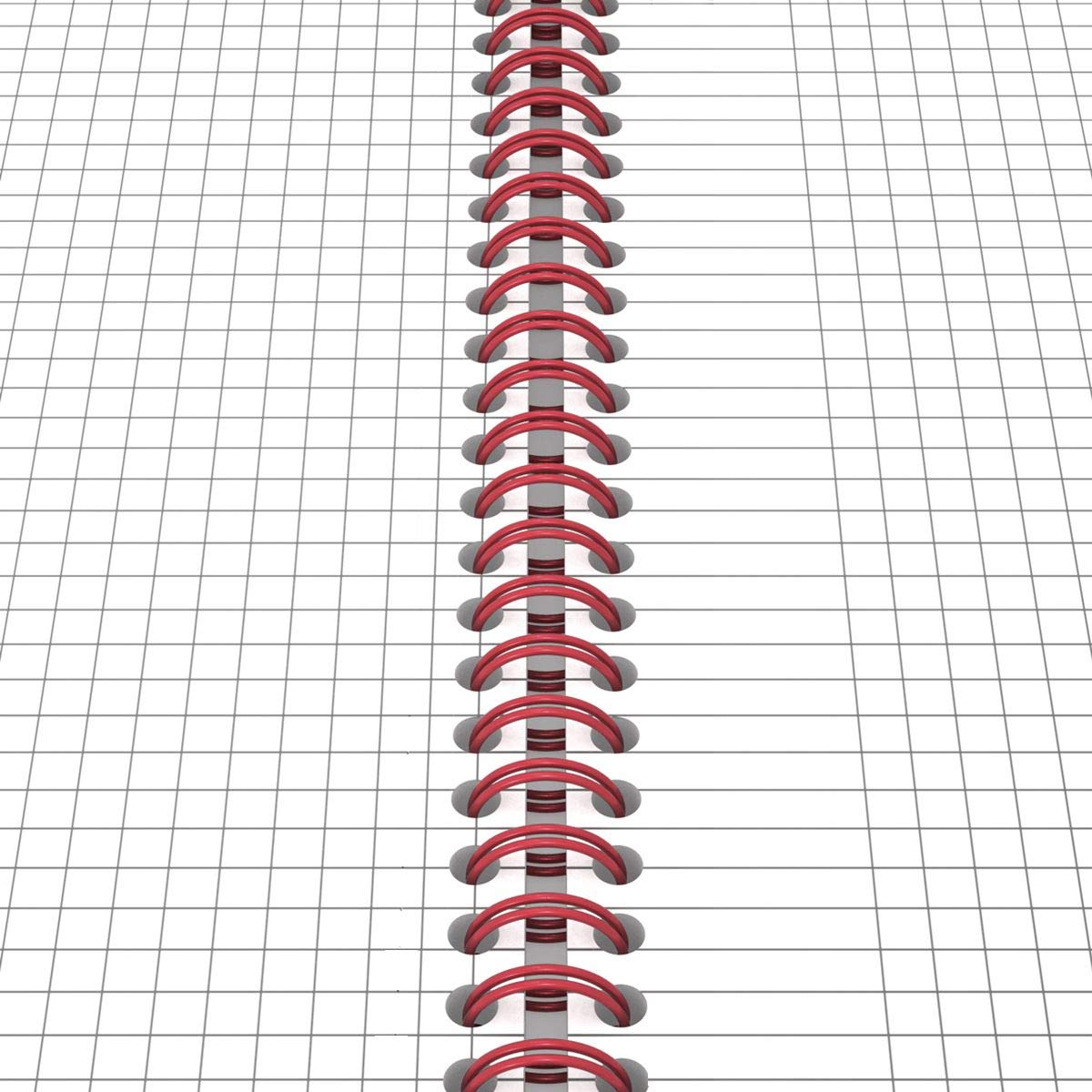 oxford-black-n-red-spiralbuch-din-a4-kariert-hardcover-70-blatt-5er-pack-schwarz image 4