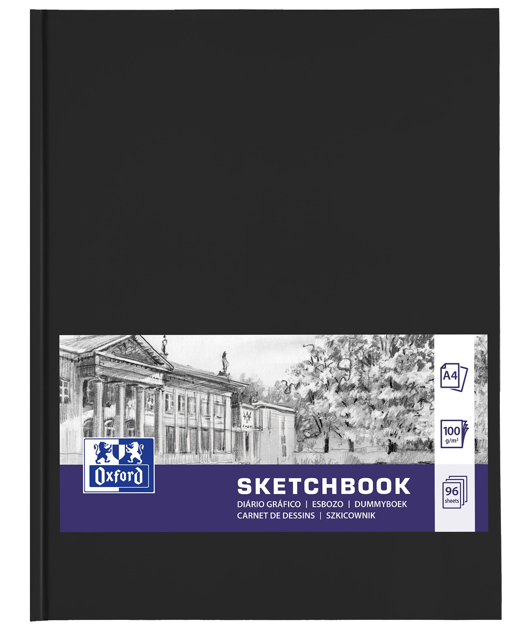 oxford-skizzen-buch-a6-hardcover-schwarz-192-seiten-100g image 8