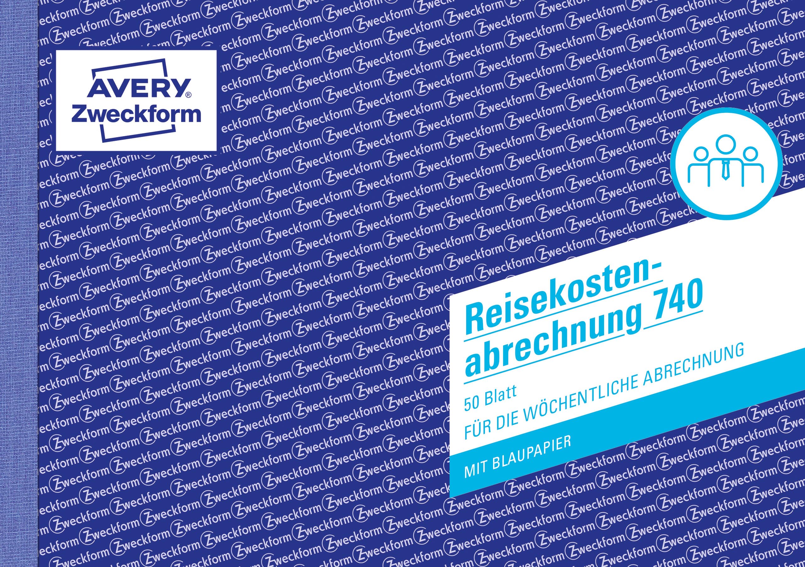 avery-zweckform-740-reisekostenabrechnung-a5-quer-50-blatt-wei image 1