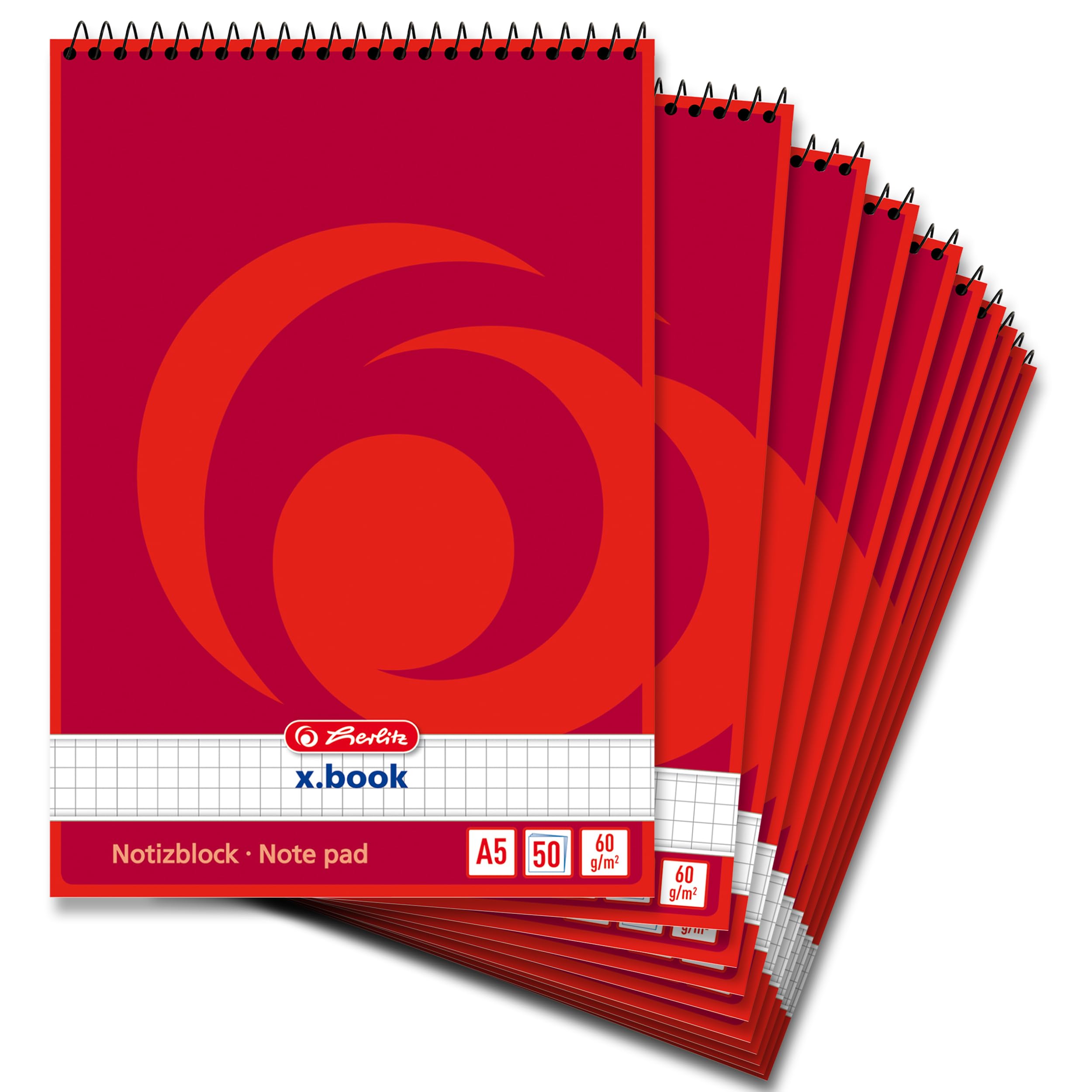 herlitz-x-book-spiral-notizblock-a6-liniert-50-blatt-10-st-ck image 7